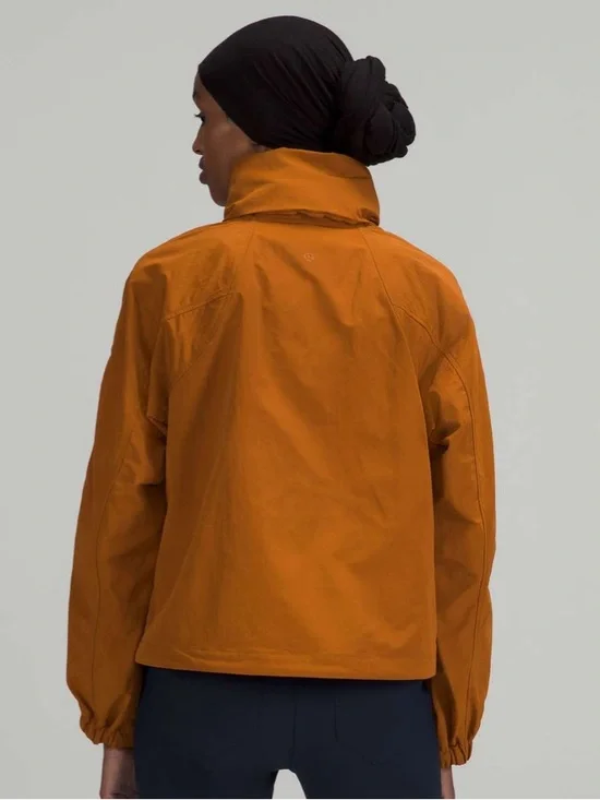 Lululemon Always Effortless Jacket Butternut Brown Size 6 - Picture 4 of 15